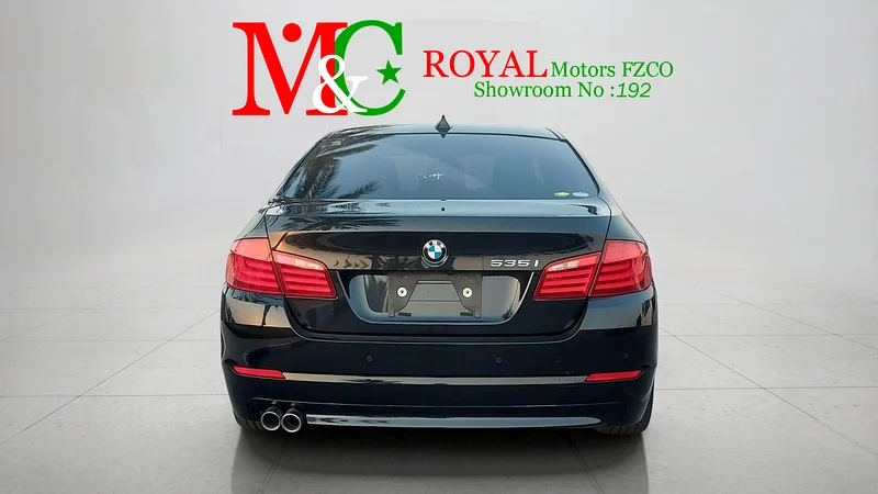 2010 BMW 5-Series 528i 6 Cylinder Petrol Engine Black Beige Sedan