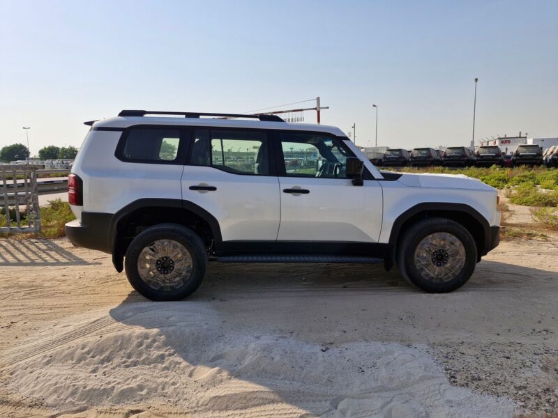 2024 Toyota Prado VXL 2.4L 4 Cylinders TURBO PETROL 4X4 White Black SUV