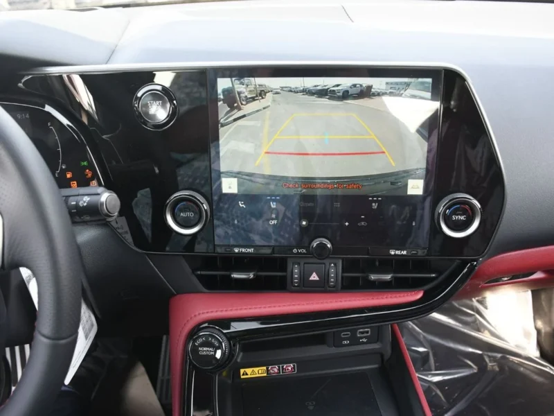 2026 Lexus NX 350 F SPORT 2.4 Liter 4 Cylinder Petrol Engine Black Red SUV