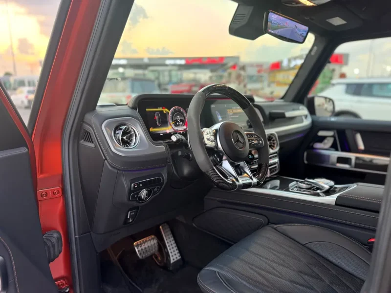 2023 Mercedes-Benz G-Class G 63 AMG 8 Cylinder Petrol Engine Orange Grey SUV