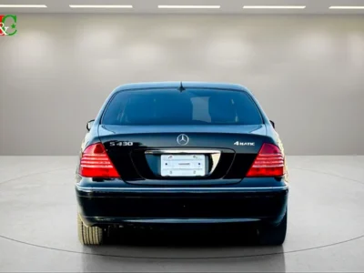 2003 Mercedes-Benz S-Class Other 8 Cylinders Petrol Engine Black Sedan