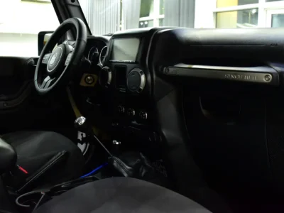 2017 Jeep Wrangler Sport 6 Cylinders Petrol Engine White Black SUV GCC