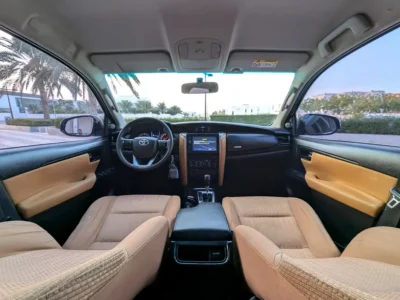 2021 Toyota Fortuner EXR 4X4 V4 Engine 2.7 Liters White Brown SUV GCC