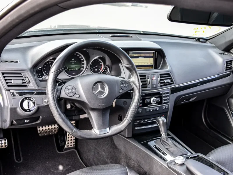 2010 Mercedes-Benz E-Class E 350 6 Cylinder Petrol Engine Black Coupe