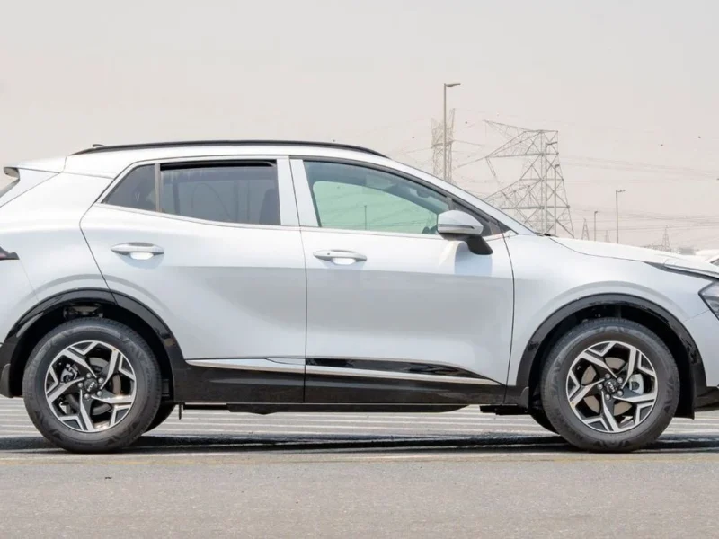 2025 Kia Sportage 1.6L Turbocharged 4 Cylinder Petrol Silver Black SUV