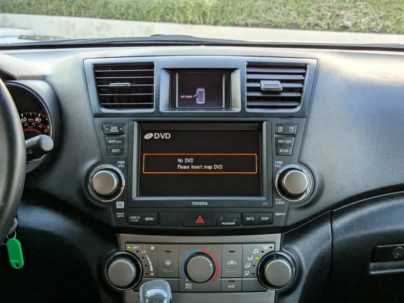 2009 Toyota Highlander Other 6 Cylinders Petrol Engine Black SUV