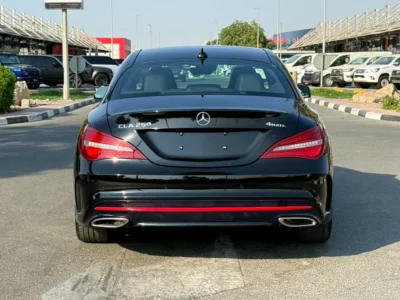 2019 Mercedes-Benz CLA CLA250 4 Cylinder Petrol Engine Black Sedan GCC Specs