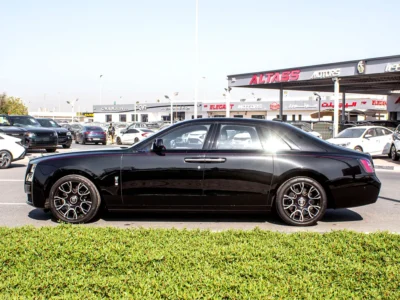 2023 Rolls-Royce Ghost Black Badge 12 Cylinder Petrol Engine Black Pink Sedan