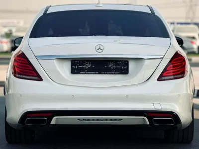 2015 Mercedes-Benz S-Class S 400 h 6 Cylinders Petrol Engine White Sedan