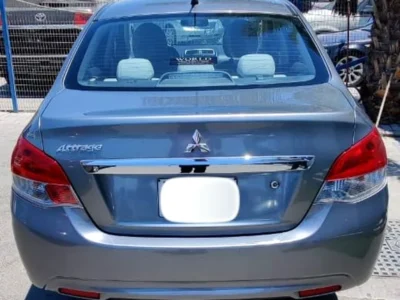 2019 Mitsubishi Attrage Other 5 Cylinder Petrol Engine Silver Grey Sedan GCC