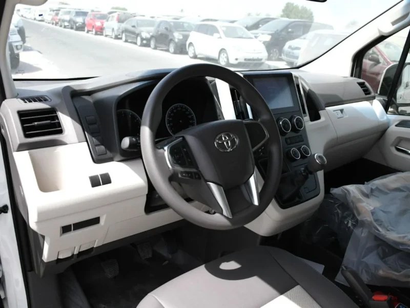 2025 Toyota Hiace GL -High Roof Commuter 3.5L 6 Cylinders MT White Grey