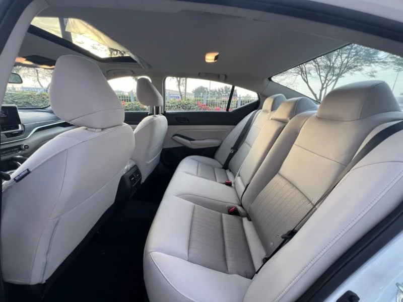 2025 Nissan Altima SV 2.5 Liter 4 Cylinder Petrol Engine White Beige Sedan GCC