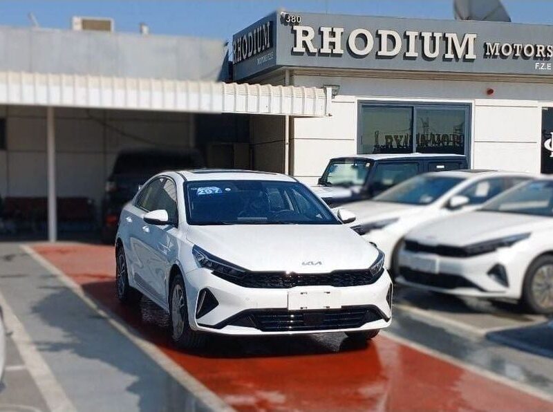 2025 KIA K3 1.5 Litres 4 Cylinders Petrol Engine White Black Sedan FWD