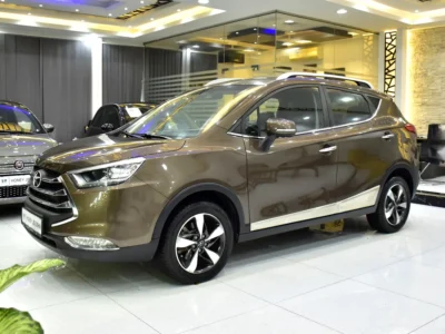 2019 JAC S3 Luxury 4 Cylinder Petrol Engine Brown Black Crossover GCC Specs