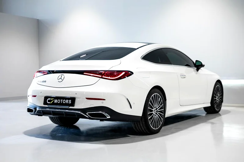 2024 Mercedes-Benz CLE-Class CLE200 4 Cylinder Petrol Engine White Brown Coupe