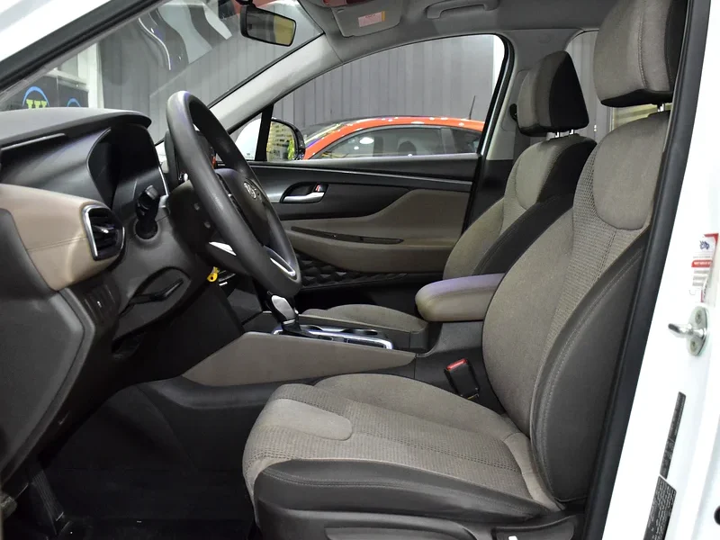 2023 Hyundai Santa Fe Comfort Plus 4 Cylinder Petrol Engine White Grey SUV GCC