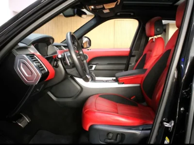 2019 Land Rover Range Rover Sport HSE Dynamic 5.0L V8 SUPERCHARGED Black Red