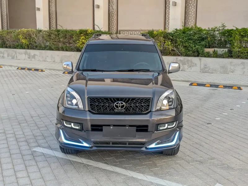 2006 Toyota Prado GX TOP 4 Cylinder Petrol Engine Grey Brown SUV GCC