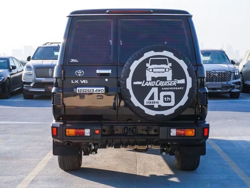 2025 Toyota Land Cruiser 70 LX 4.0 Litres V6 Cylinder Engine Black Tan SUV