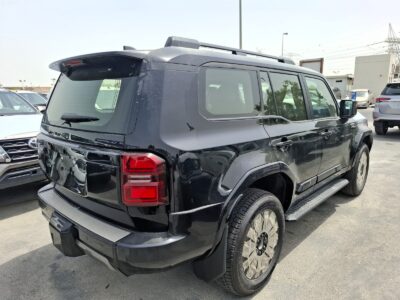 2025 Toyota Prado Luxury 2.4L Turbocharged 4-cylinder Petrol Engine Black SUV