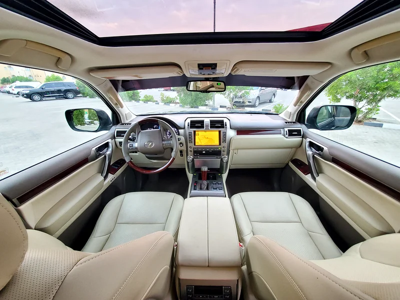 2010 Lexus GX 460 Platinum 8 Cylinders Petrol Engine Black Beige SUV