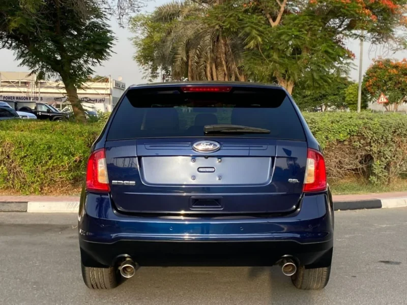2011 Ford Edge SEL 6 Cylinder Petrol Engine Blue White SUV GCC Specs
