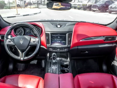 2017 Maserati Levante GranSport 6 Cylinders Petrol Engine Blue Red SUV