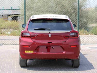 2024 Suzuki Baleno 1.5L I4 Cylinder Petrol Engine FWD Maroon Black Hatchback