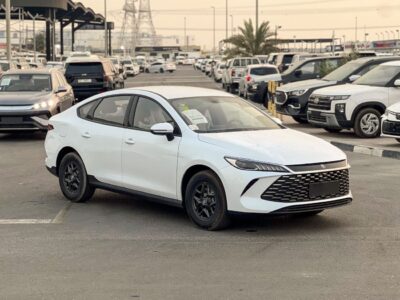 2025 BYD QIN PLUS DM-i 1.5L Plug-in Hybrid 4 Cylinders White Black Sedan