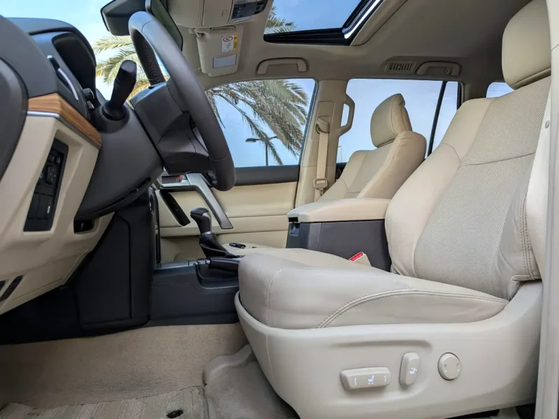 2022 Toyota Prado Adventure 6 Cylinders Petrol Engine Silver Beige SUV GCC