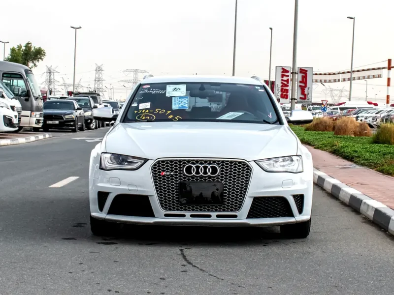 2014 Audi S4/RS4 Other 8 Cylinders Petrol Engine White Orange Wagon
