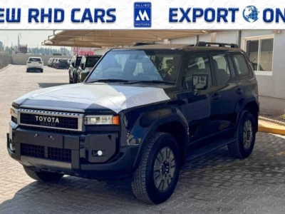 2025 Toyota Prado 2.8L DIESEL 4 Cylinder Diesel Engine Black SUV RHD