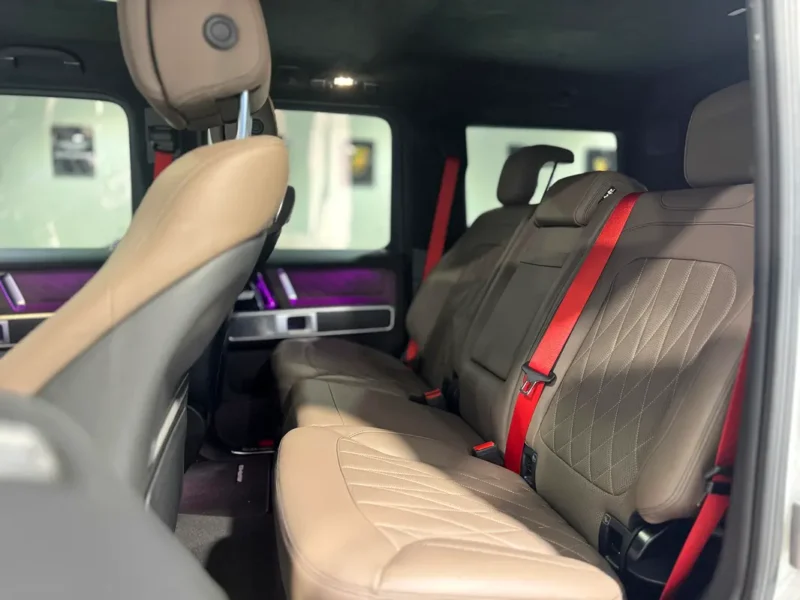 2024 Mercedes-Benz G-Class G 63 AMG 8 Cylinders Engine White Brown SUV