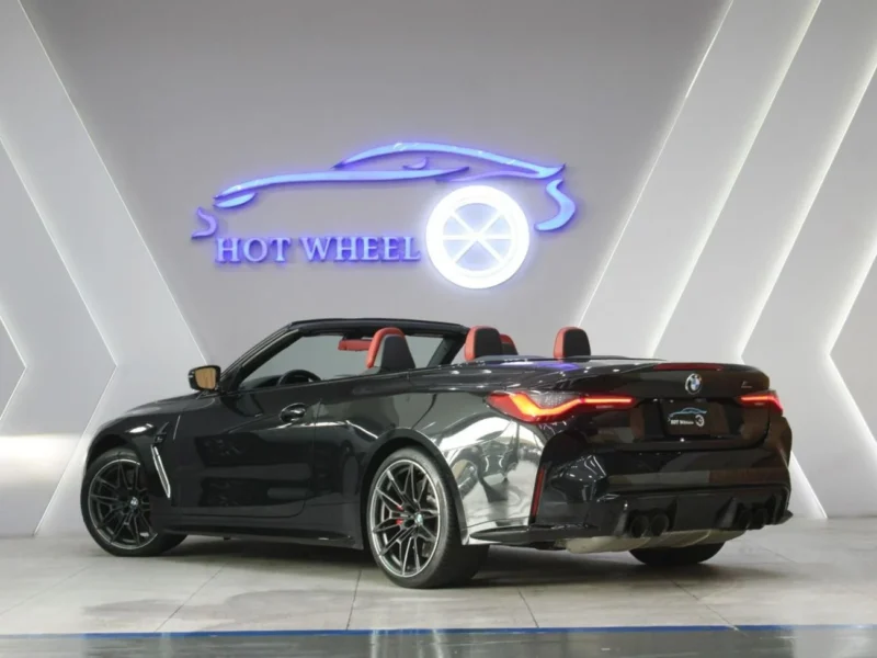 2022 BMW M4 Competition 3.0L Twin-Turbo V6 Black Red Convertible