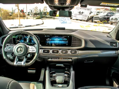 2022 Mercedes-Benz GLE-Class GLE 63 S AMG 8 Cylinder Engine Blue Brown SUV