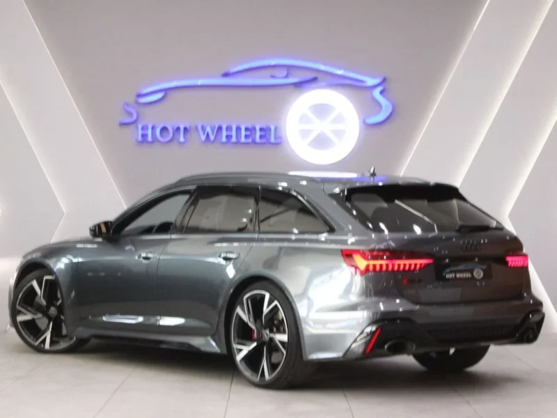 2024 Audi RS6 4.0 Litre 8 Cylinders Petrol Engine Grey Black Station Wagon