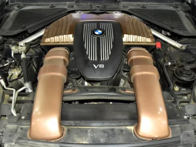 2008 BMW X5 4.8i 8 Cylinder Petrol Engine Grey Brown SUV GCC Specs