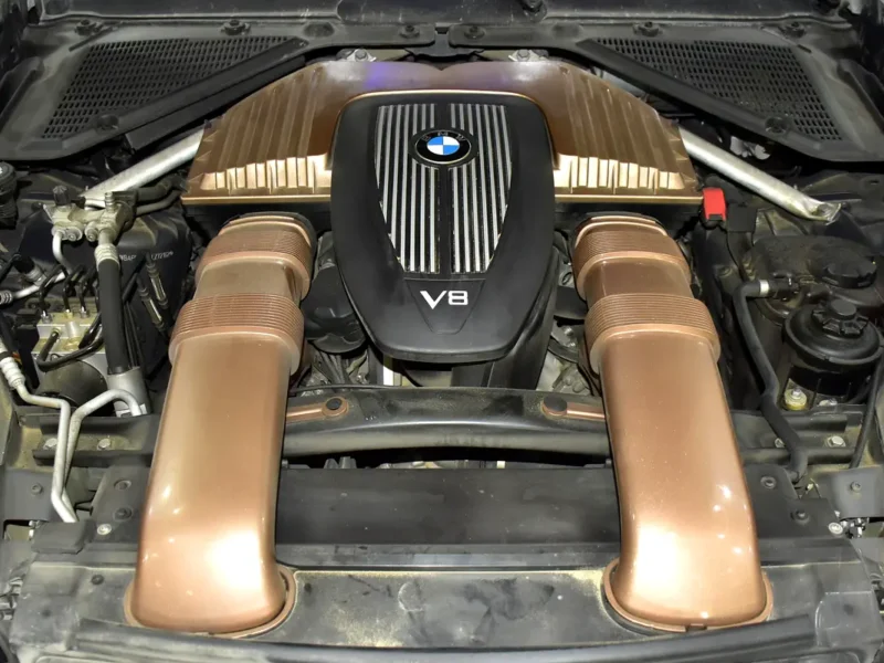 2008 BMW X5 4.8i 8 Cylinder Petrol Engine Grey Brown SUV GCC Specs