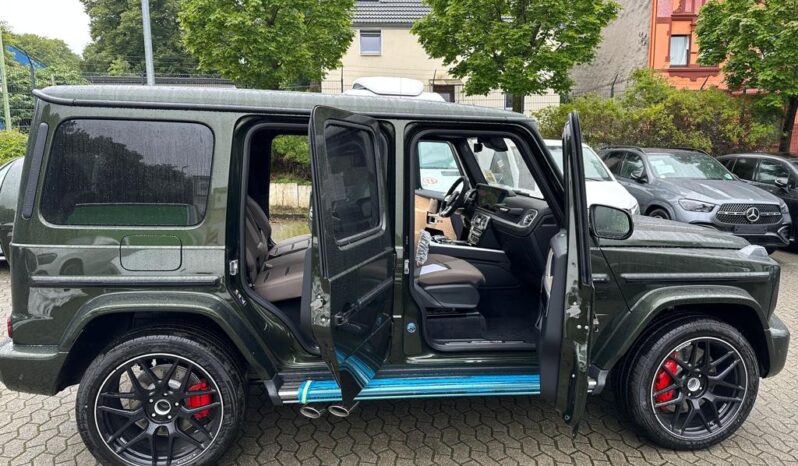 2024 Mercedes-Benz G 63 AMG 4.0L twin-turbocharged V8 Green Tan SUV