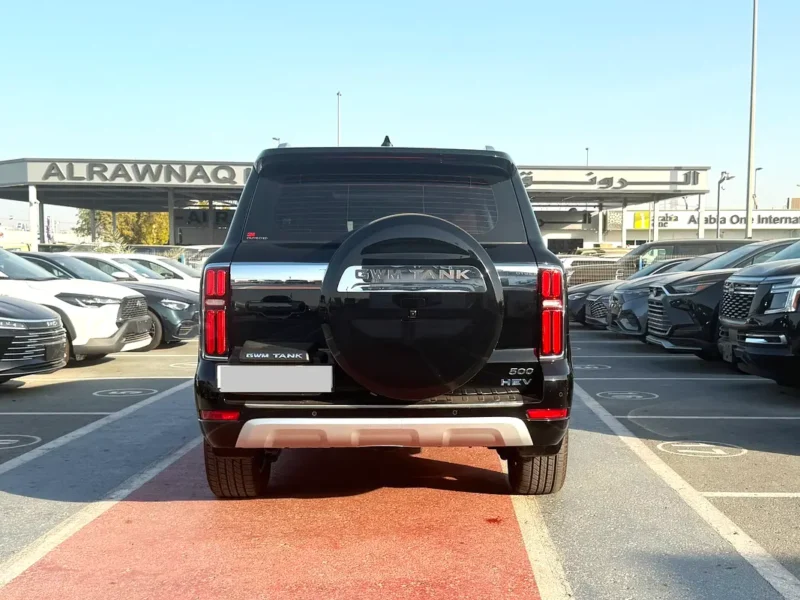 2025 GWM Tank 500 SIGNATURE 4 Cylinder Hybrid Engine Black Orange SUV