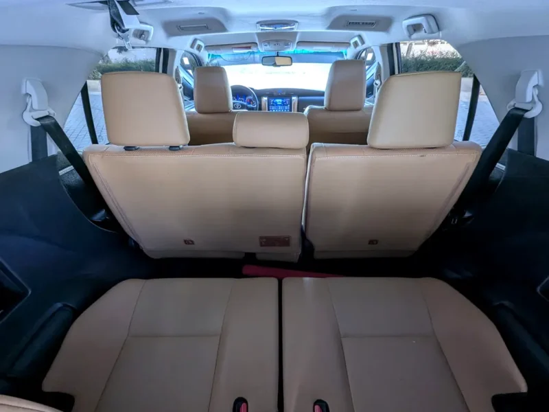 2020 TOYOTA FORTUNER VXR V6 4.0L GCC Specs White Brown SUV