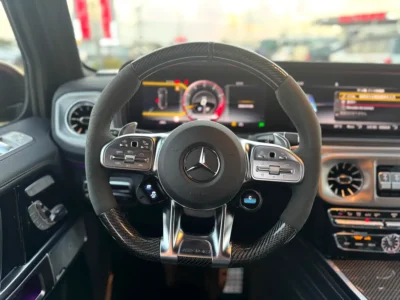 2023 Mercedes-Benz G-Class G 63 AMG 8 Cylinder Petrol Engine Orange Grey SUV