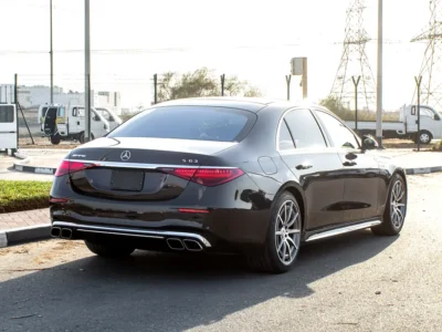 2024 Mercedes-Benz S-Class S 63 AMG 8 Cylinder Petrol Engine Grey Black Sedan