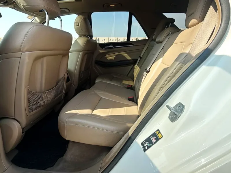 2012 Mercedes-Benz M-Class ML 350 6 Cylinders Engine White Beige SUV