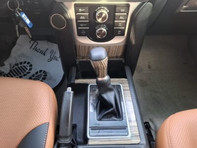 2011 Toyota Prado 2.7L 4 Cylinders Engine Modified to 2022 Black Tan SUV