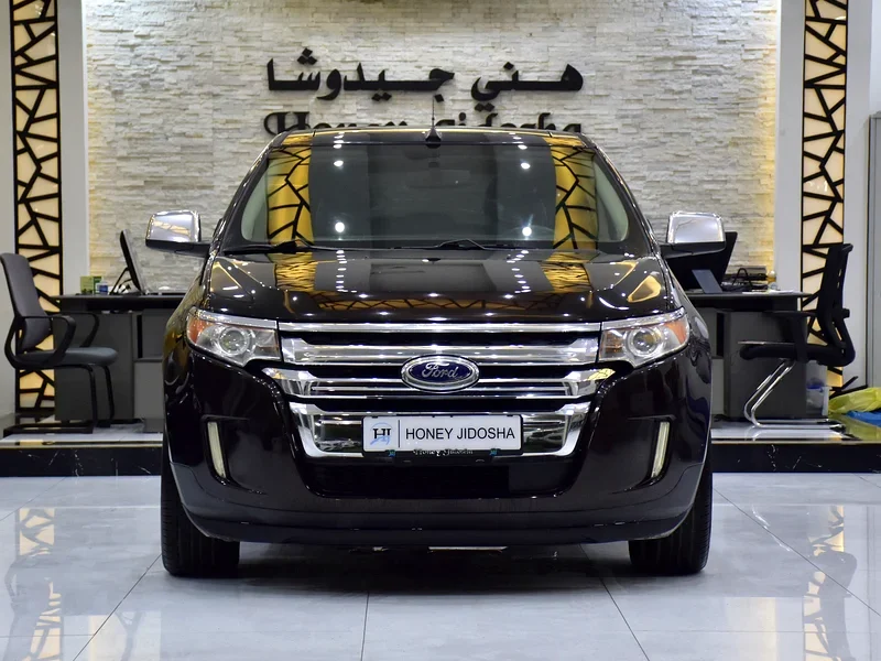 2014 Ford Edge Limited 6 Cylinder Petrol Engine Brown Black SUV GCC Specs
