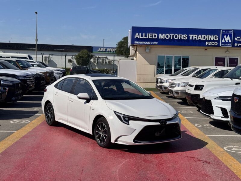 2024 Toyota Levin 1.8L HEV 4 Cylinder Hybrid Engine Luxury White Black Sedan