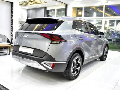 2023 Kia Sportage Mid 4 Cylinder Petrol Engine Silver Black SUV GCC Specs