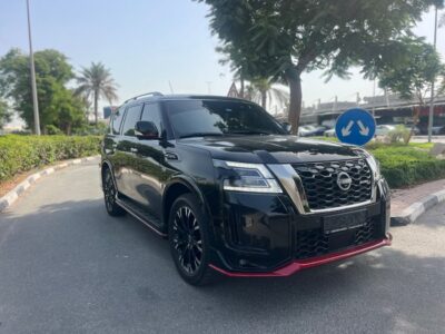 2024 Nissan Patrol Nismo 5.6L 8 Cylinders Petrol Engine Black Red SUV GCC