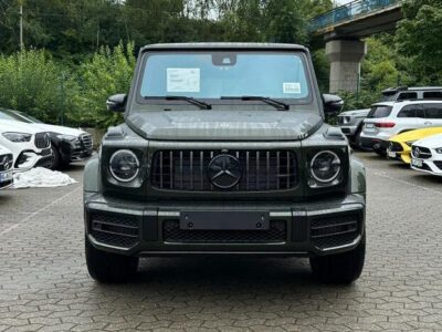 2024 Mercedes-Benz G 63 AMG 4.0L twin-turbocharged V8 Green Tan SUV